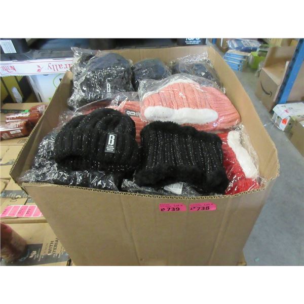 20 New Ladies Winter Hat & Neck Warmer Sets