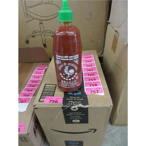 Box of 11 x 28 Oz. Sriracha Hot Chili Sauce