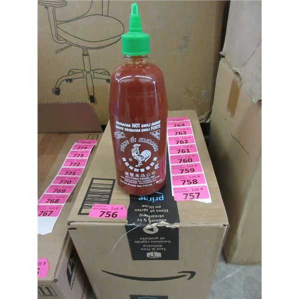 Box of 11 x 28 Oz. Sriracha Hot Chili Sauce