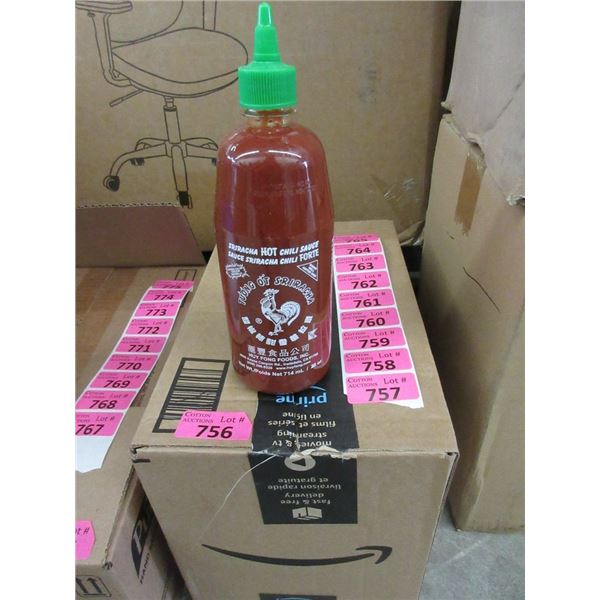 Box of 11 x 28 Oz. Sriracha Hot Chili Sauce