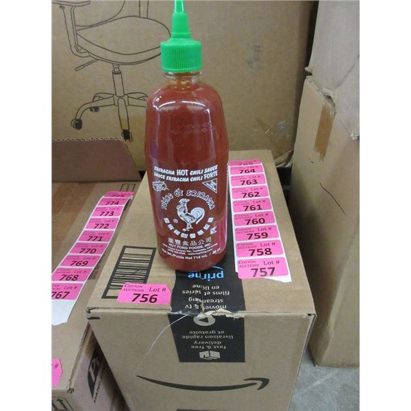 Box of 11 x 28 Oz. Sriracha Hot Chili Sauce