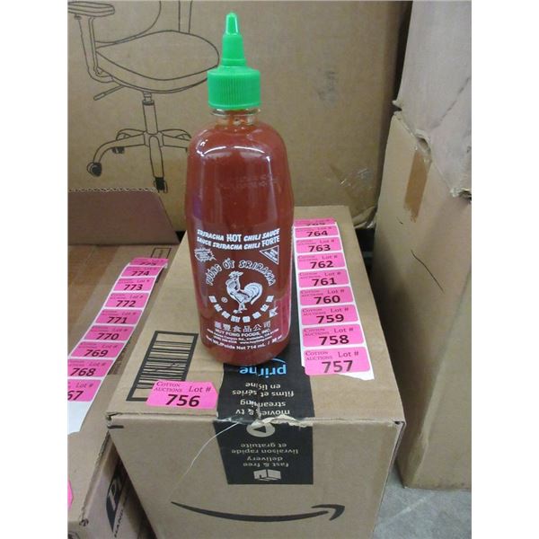 Box of 11 x 28 Oz. Sriracha Hot Chili Sauce