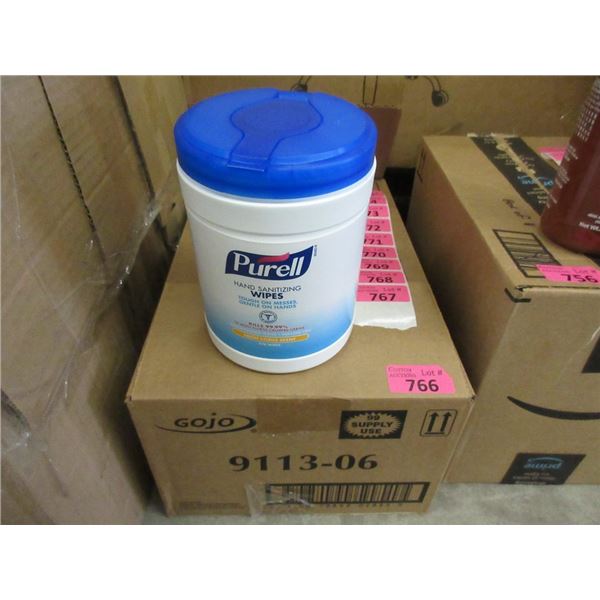 Case of 6 Tubs of Purell Hand Sanitizing Wipes
