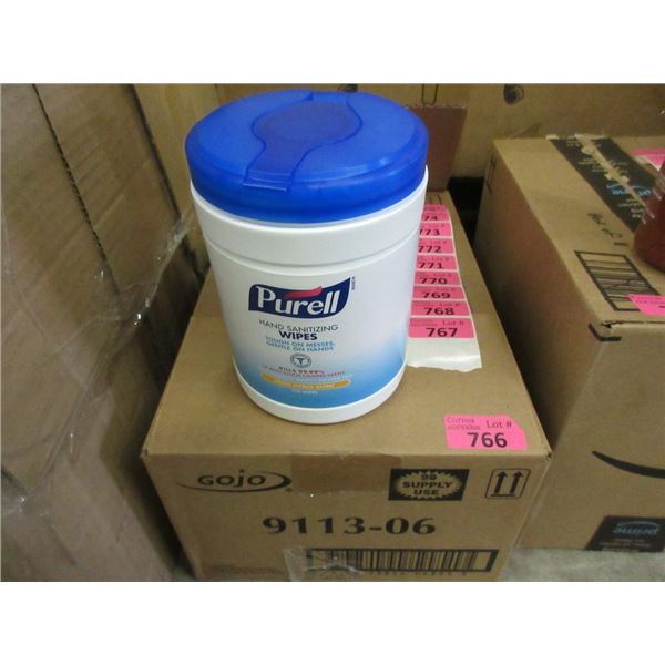 Case of 6 Tubs of Purell Hand Sanitizing Wipes