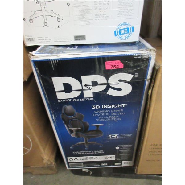DPS 3D Insight Black & Blue Office Chair