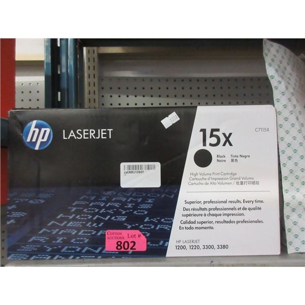 Laser Jet C7115X High Volume Print Cartridge