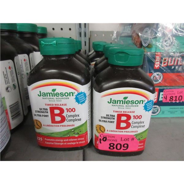 10 Bottles of Jamieson Timed Release B100 Complex