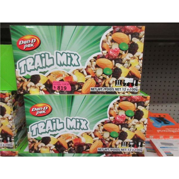 2 Cases of Dan-D Pak Trail Mix