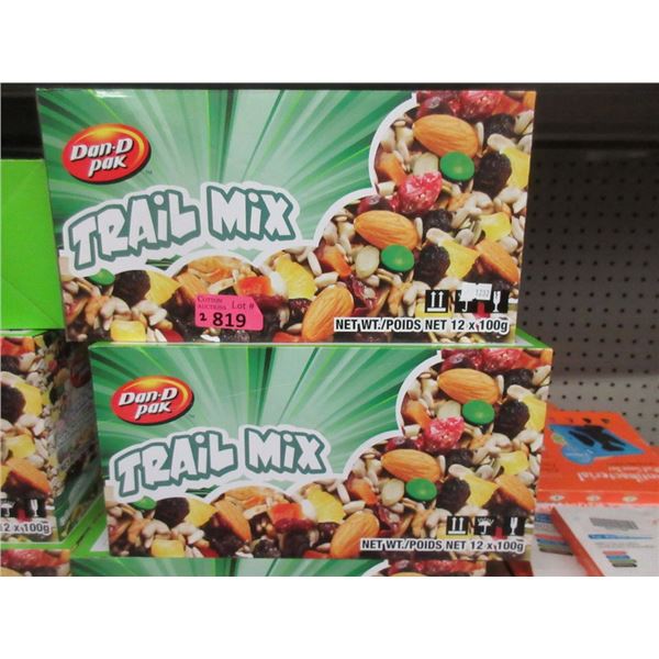 2 Cases of Dan-D Pak Trail Mix