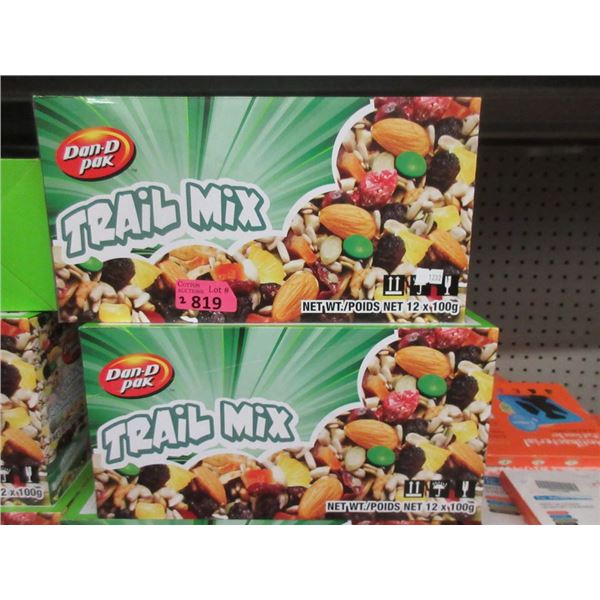 2 Cases of Dan-D Pak Trail Mix