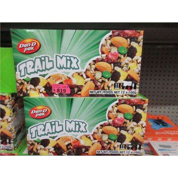 2 Cases of Dan-D Pak Trail Mix