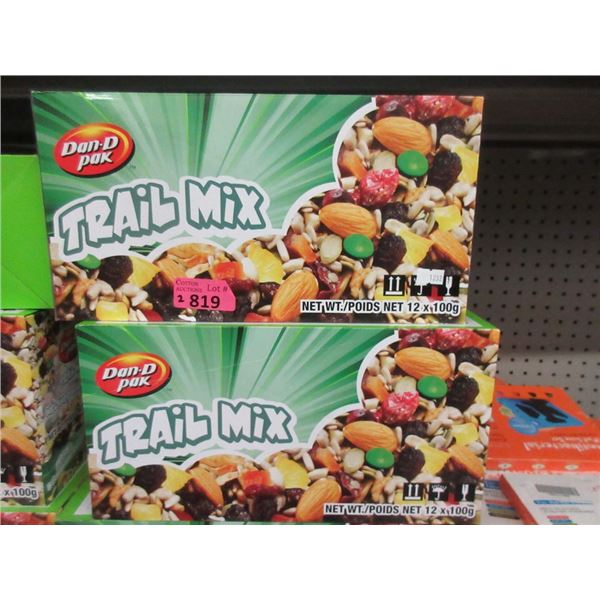 2 Cases of Dan-D Pak Trail Mix