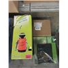 Image 1 : Pressure Sprayer, Sprinkler & Cordless Drill Set