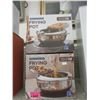 Image 1 : 2 Stainless Steel Frying Pots