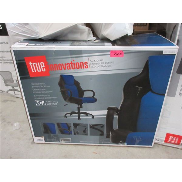 True Innovations Black & Blue Task Chair