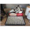 Image 1 : 100 New Metal Rings & Box of Earrings