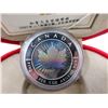 Image 2 : 2001 Canada Fine Silver Maple Leaf Hologram Coin