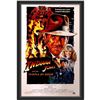 Image 1 : Signed Indiana Jones & The Temple Of  Doom Movie Poster