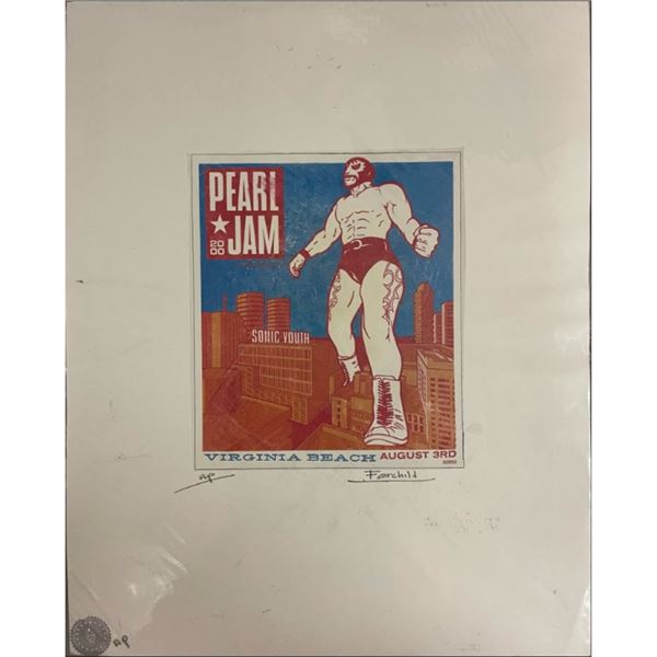 Limited Edition Pearl Jam Print