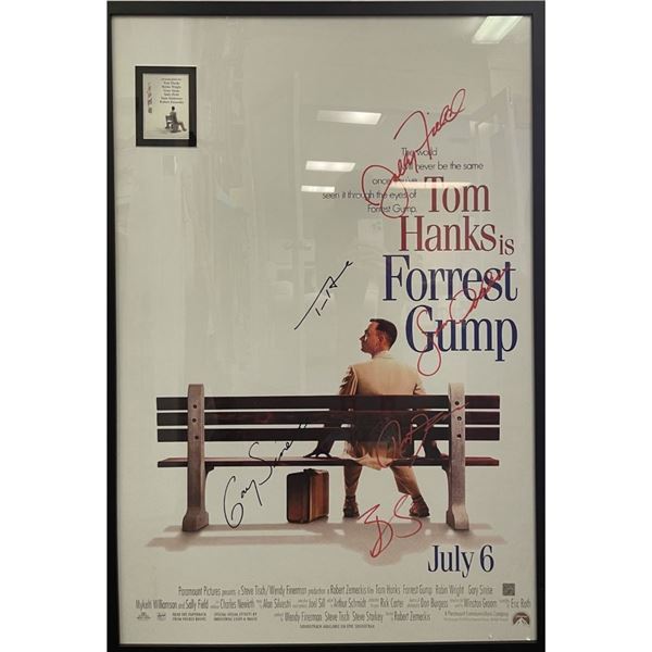 Framed and Signed Forrest Gump Movie Poster