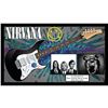 Image 1 : Signed and Custom Framed Nirvana Guitar