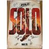 Image 1 : Signed Solo: A Star Wars Story Movie Poster