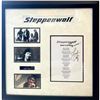 Image 1 : Signed and Framed Steppenwolf Born Top Be Wild Lyrics