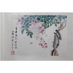 CHINESE  INK  ON  PAPER  PAINTING #2122675