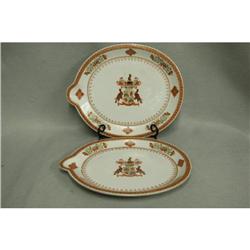 Pair  of  Chinese  Export  Porcelain  Plates #2122679