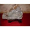 Image 1 : Burmese Jadeite Reclining Buddha Statue #2122744