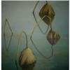 Image 1 : Lotus on water, 34x34" oil on canvas #2122891