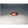 Image 1 : Estate 14K Gold Designer Jade X Diamond Band #2123090