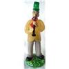 Image 1 : ANTIQUE BOHEMIAN GLASS TRUMPET PLAYER FIGURE #2123449