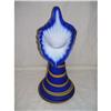 Image 1 : Blue & Yellow Blown Large Vase #2123461