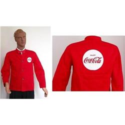 COCA COLA SODA JACKET * OLD VINTAGE #2134397