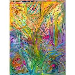 Anne Boysen, Celebration II, Signed Canvas #2134762