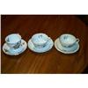 Image 1 : Three Bone China Cup And Saucer Sets #2142094