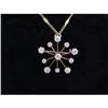 Image 1 : Victorian 14K Diamond Necklace- 2.25 Carats #2142207