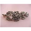 Image 1 : Victorian Diamond Floral Spray Brooch #2142210
