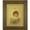 Image 1 : "Eskimo Child" Stone portrait painting #2142276