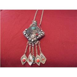 Antique Bedouin silver Talisman/perfume/makeup #2142328