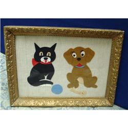 CUTE ARTS&CRAFTS FRAMED PICTURE #2142349