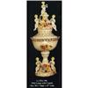 Image 1 : Lamp w/ Cupids - Pink & Gold #2142872