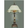 Image 1 : Stronecreek Almond Floral Table Lamp #2142898