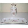 Image 1 : Bavarian Porcelain Perfume Bottle & Pin Tray #2143076