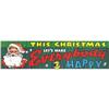 Image 1 : CHRISTMAS STORE SIGNS * 2 OLD VINTAGE XMAS #2143982