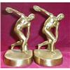 Image 1 : Discus THROWER BookENDS - VINTAGE - #2144171