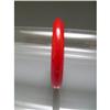 Image 1 : Bakelite Vintage Bright Cherry Red Bangle #2144309