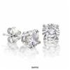 Image 1 : 1.40 cts round LARGE DIAMOND stud earrings #2144480