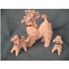 Image 1 : Pink Spaghetti Poodle Dog Mother and Pups #2144617
